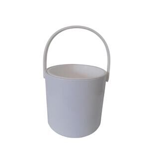 Vintage Mr. Ice Bucket Mid Century MCM white ice bucket